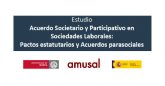 Estudio de Investigacin de la UMU sobre Acuerdos Societarios Participativos en Sociedades Laborales