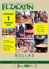 El mercadillo El Zacatín regresa este domingo con degustación de migas con tropezones