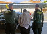 La Guardia Civil detiene a un joven por robar en siete casas de Archena