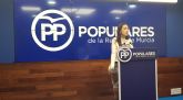 Nuria Fuentes: 'El PP de Lpez Miras es ejemplar; esperamos que Cs se posicione ante la trama socialista de la desaladora de guilas y el presunto trafico de influencias de la concejala de Podemos'