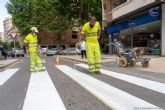 Vía Pública avanza en la mejora de la señalización vial de todo el término municipal