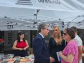 El Ayuntamiento destaca el éxito de la Feria de las Librerías como jornada final de 'Murcia de Cuento' y su impacto en la dinamización cultural y comercial