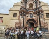 65 alumnos del IES José Planes finalizan su Ruta Jubilar Cicloturista a Caravaca de la Cruz