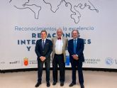 Inocencio Arias, Proexport y la Nacional-Spanish Benevolent Society, reconocimientos a la Excelencia en Relaciones Internacionales y Diplomacia de la Región de Murcia