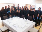 Los alumnos de Assido protagonizan esta semana el servicio del restaurante-escuela del CCT