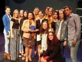 El Club Rítmica Cartagena recibe un premio en la gala de los Premios del Deporte de la COPE