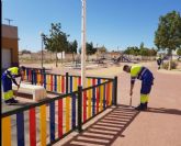 El Plan de Choque de Limpieza alcanza ya a una veintena de barrios y diputaciones del municipio