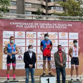 Grandes resultados para el triatlón murciano en los campeonatos de Espana de duatlón por Clubes y relevos Mixtos celebrados en Valladolid
