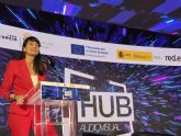 Mara Gonzlez Veracruz inaugura el HUB Audiovisual de Murcia, que ha supuesto una inversin de 5,6 millones de euros