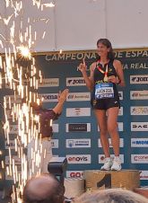 María Nicolás Oro Campeonato de España Máster Milla en Ruta Sarón 2026