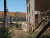 Huermur denuncia los destrozos vandlicos en la histrica casa Torre Falcn en Espinardo