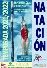 La Concejalía de Deportes informa sobre los cursos de natación en la piscina climatizada