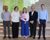 Aisha Moncayo Raad, Cnsul de Ecuador, visita la Asociacin Empresarial de Sociedades Laborales de la Regin de Murcia