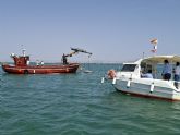 Medio Ambiente instala 61 fondeaderos ecol�gicos en las islas del Mar Menor para ordenar el uso n�utico y proteger el fondo