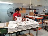 El alcalde de Molina de Segura y el consejero de Empresa, Empleo y Econom�a Social visitan la empresa de inserci�n Nostrum Integra