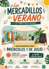 Vuelven los Mercadillos de Verano de la Torre Golf Resort en Torre Pacheco