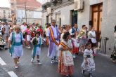 Flores y bailes en honor a San Abdn y San Senn