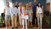 Lorqu reconoce los xitos deportivos de la campeona nacional de taekwondo Elena Ruiz Reyes