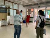 El colegio de San Andrés de Murcia mejora sus instalaciones con reparaciones puntuales de albañilería y la reforma de los aseos de la planta baja