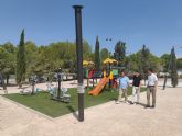 Las obras de remodelacin del Parque Cayetano Espejo Balanza, en urbanizacin El Romeral de Molina de Segura, entran en su fase final