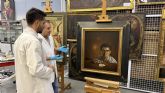 El Centro de Restauracin interviene la obra 'Autorretrato' de Tapies