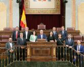 Empresarios, directivos y profesionales de Murcia Seniors Club visitan el Congreso invitados por los diputados nacionales del PSOE de la Región