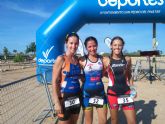 Ms de un centenar de participantes disfrutan del triatln popular de San Pedro del Pinatar