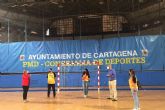 Deportes reparará el pavimento de la pista exterior y el rocódromo del Pabellón Municipal Cuatro Santos