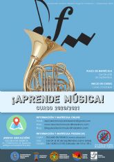 Comienza el periodo de matrícula de la Escuela de Música de Mazarrón