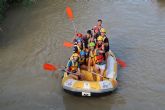 Los jvenes torrenos se divierten en el ro Segura con una jornada gratuita de rafting