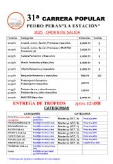 El Ayuntamiento de Puerto de Lumbreras abre el plazo de inscripcin de la trigsimo primera edicin de la Carrera Popular 'Pedro Pern - La Estacin'
