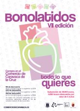 La sptima edicin de los 'BonoLatidos' destina 30.000 euros para descuentos directos en compras en los comercios de Caravaca