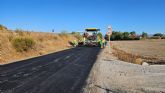 Infraestructuras concluye la renovaci�n del firme en los caminos de servicio de la RM-11 en Lorca