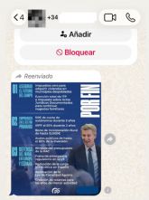 El PSOE denuncia que Fulgencio Gil sigue enviando desde Alcald�a propaganda electoral del PP a tel�fonos particulares