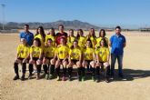 La E.F Aljorra lidera con holgura la categoria de feminas en el Campeonato de Futbol Base