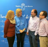 La Comunidad colabora con la Asociacin de Familiares de Niños con Cncer (Afacmur) en la actividad ‘Encindelo en Oro’