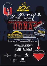 Campaña de donacin de sangre 'Tu sangre nos hace correr'