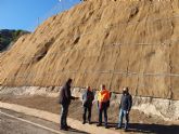 Fomento invierte ms de 970.000 euros en reforzar la seguridad de los accesos al Valle de Ricote