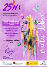 Alcantarilla se suma a la iniciativa 'El latido de las mariposas' por el Día contra la Violencia de Género