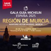 La Regin de Murcia reunir a los mejores 250 chefs de toda España con la celebracin de la Gala de la Gua Michelin 2025