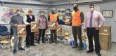 Los comités de empresa de Lhicarsa y FCC Medio Ambiente entregan alimentos al Banco de Alimentos de Cartagena
