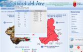 Disminuye la concentración de PM10 en el municipio de Lorca aunque persiste la intrusión de polvo sahariano