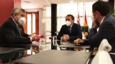 Antonio Snchez Lorente recibe al presidente de la Casa regional de Crdoba en Argentina