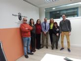 Conchita Ruiz se rene con integrantes de AyNOR, la primera entidad social de la Regin de Murcia presidida por una persona con discapacidad intelectual
