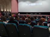 Unos 2.000 escolares asisten en la Filmoteca regional a las sesiones de la Semana del Cine Espiritual