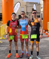 Jesús Montoya y Eva Maza, ambos del Triatlón Archena Sipcam, reinan en Calasparra