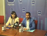 El PP asegura que la alcaldesa de Águilas comete fraude electoral al liberar a otro concejal