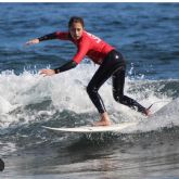 La liga nacional de surf junior series se estrena en el mediterrneo gracias al apoyo de Mazarrn