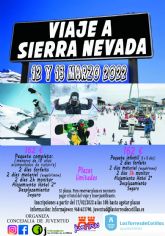 Esquí y snowboard como actividad de ocio para los jóvenes de Las Torres de Cotillas