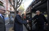 El Ayuntamiento de Murcia amplía la gratuidad del tranvibús hasta el 4 de mayo tras superar los 300.000 pasajeros desde su puesta en marcha